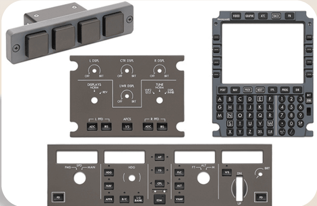Aircraft HMI Control Panels
